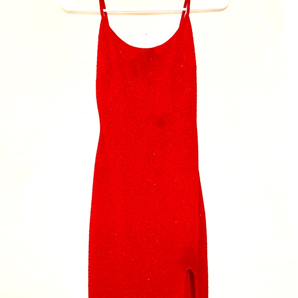 Windsor Sparkly Red Mini Dress